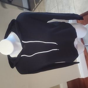 Massimo Black Crop Hoodie